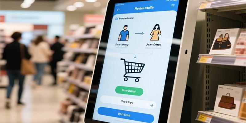 New retail touch screen