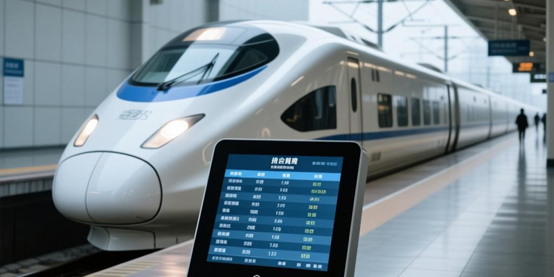 rail traffic touch screen